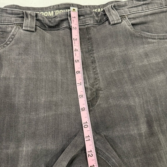Duluth Trading Co Ballroom Double Flex Jeans Straight Leg Grey Men’s 42x30 - Picture 5 of 15